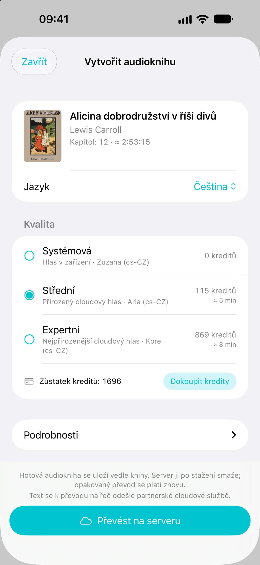 handyREADER — Dejte knize hlas.