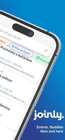 Joinly — ابدأ الخطوة الأولى واعثر على الرفقة.